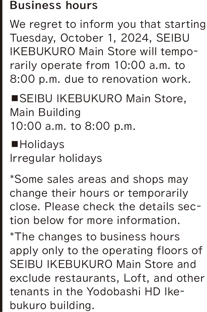 Business Hours