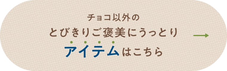 チョコ以外のとびきりご褒美にうっとりアイテムはこちら